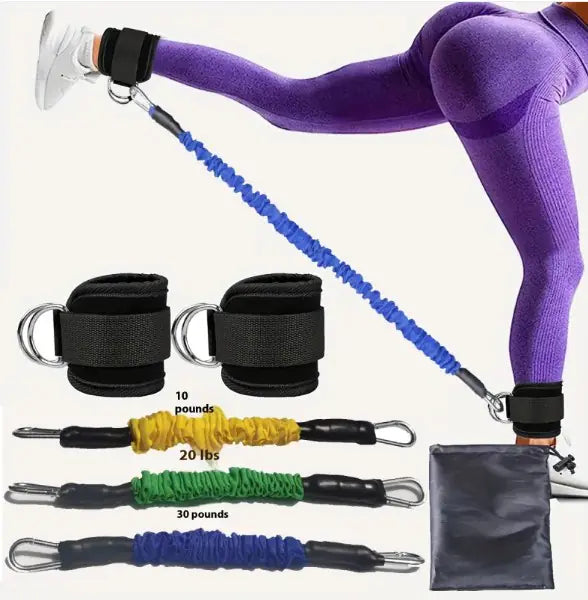 Resistance Bands for Strength, Training and Flexibility